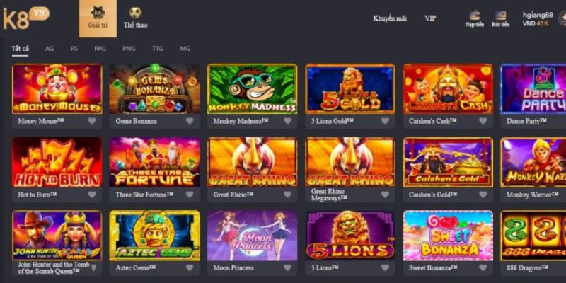 K8 chiếm trọn tình cảm của cộng đồng anh em bet thủ